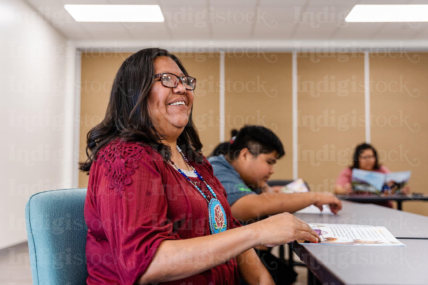 Native Peoples learning about health and wellness 