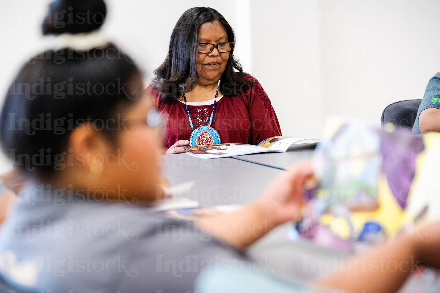 Native Peoples learning about health and wellness 