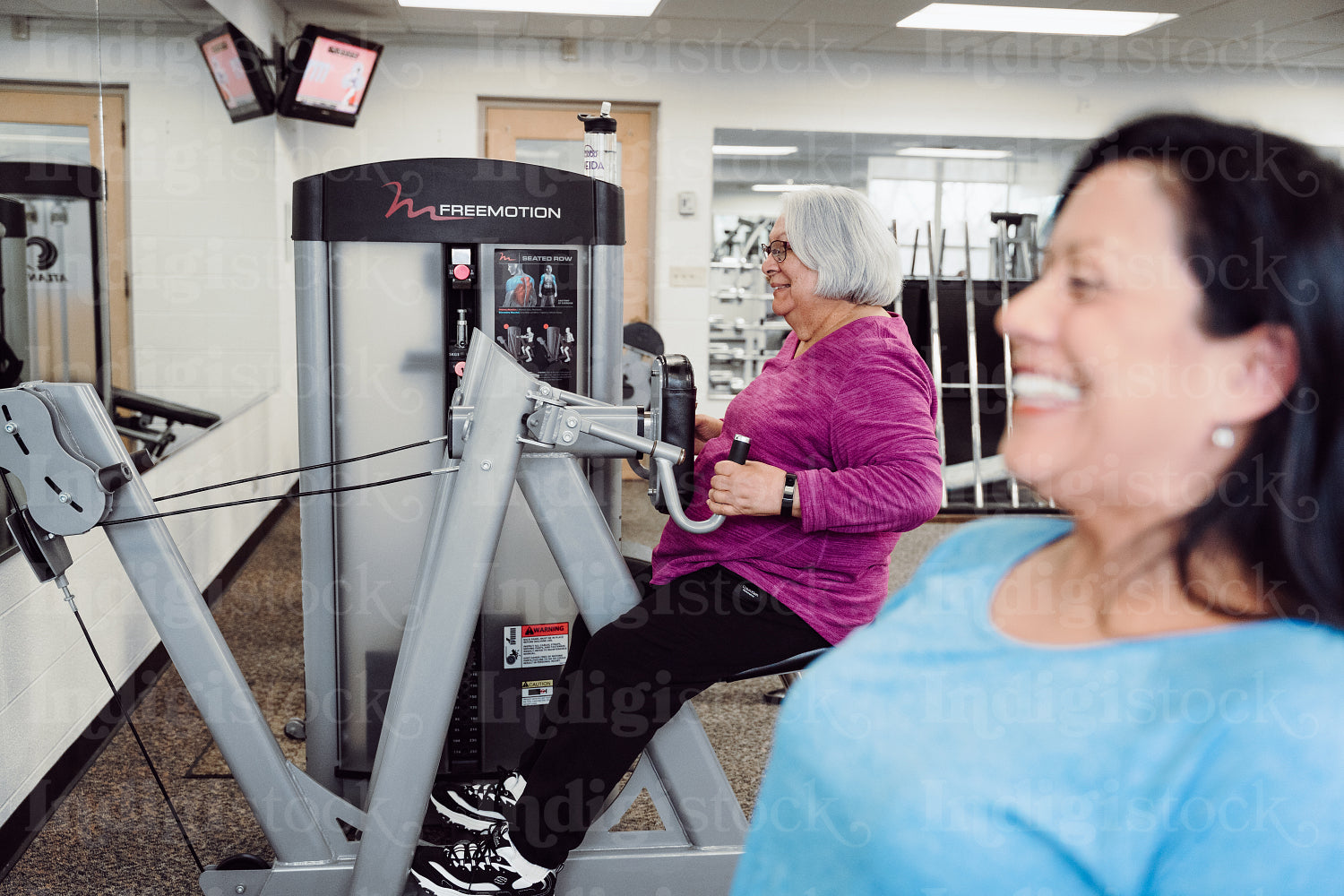 Native women excercising