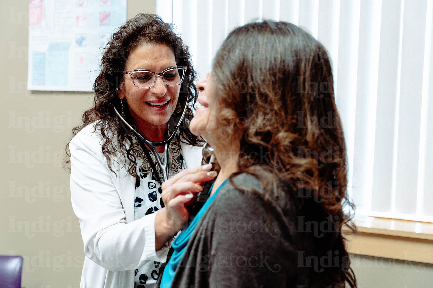 Indigenous woman visiting the doctor