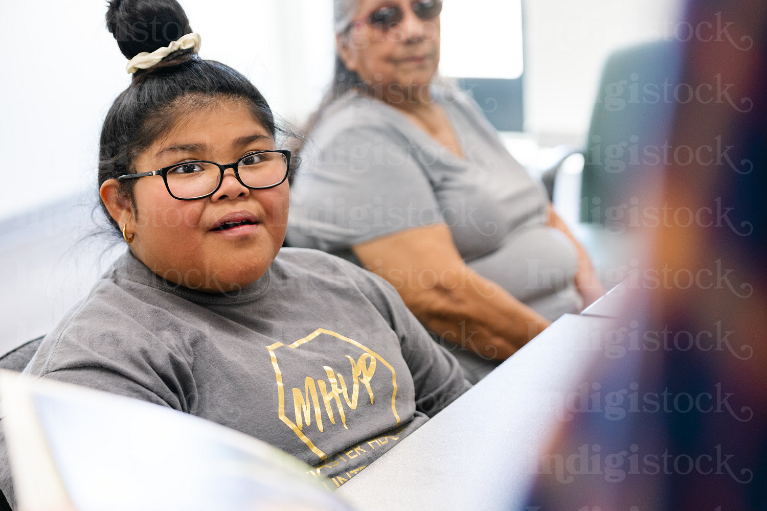 Native youths learning about health and wellness