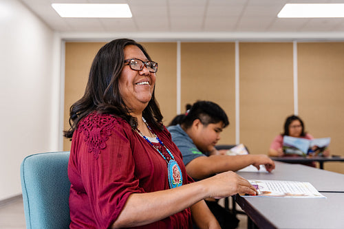 Native Peoples learning about health and wellness