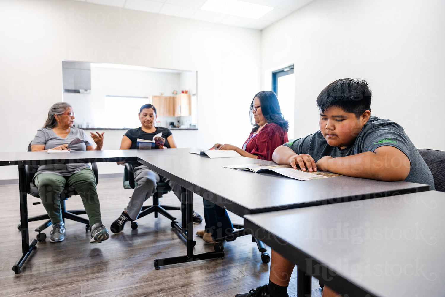 Native Peoples learning about health and wellness 