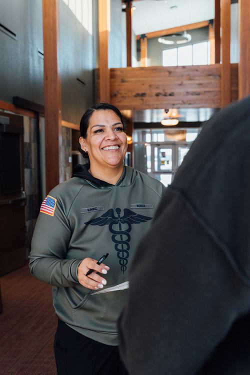 Indigenous natives discussing health care