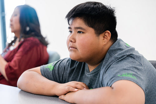 Native youths learning about health and wellness