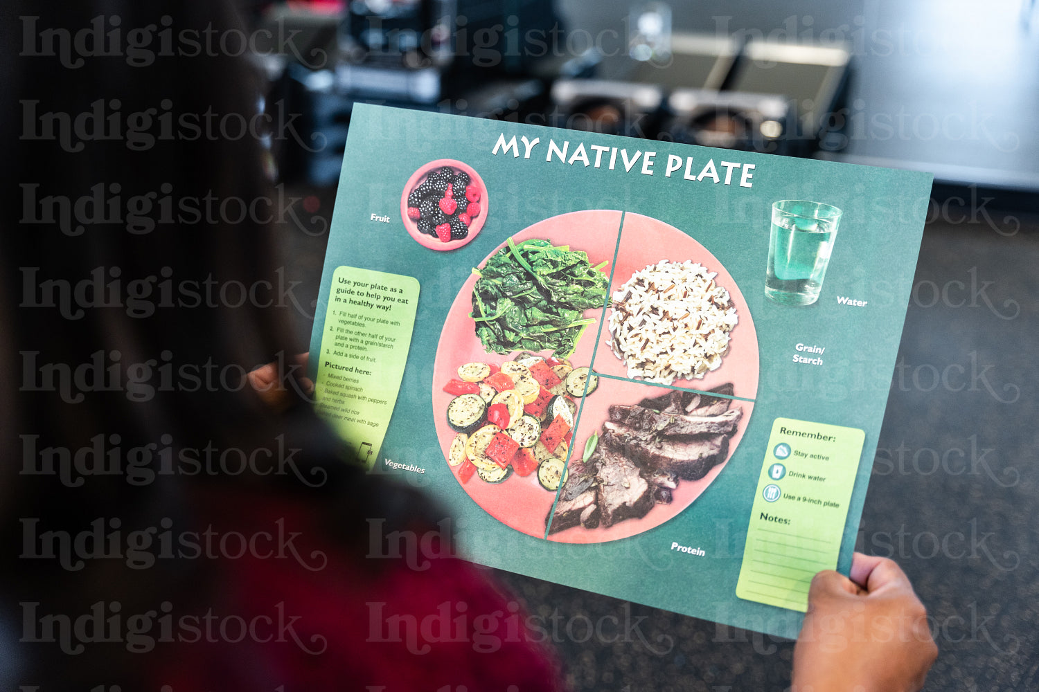 Native Peoples learning about health and wellness 