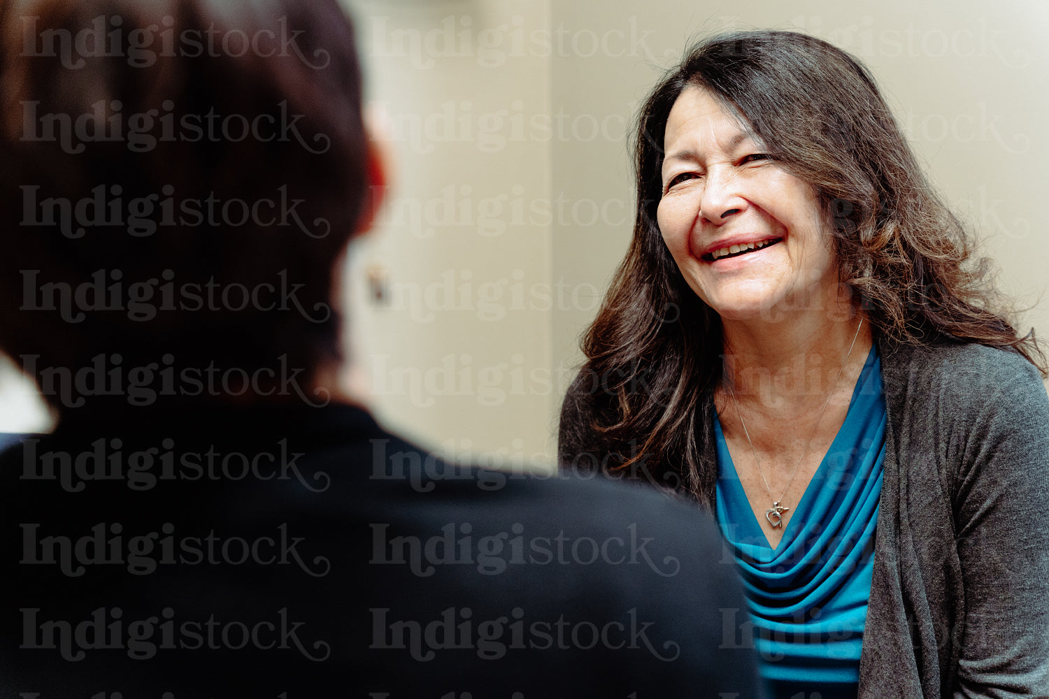 Indigenous woman visiting the doctor