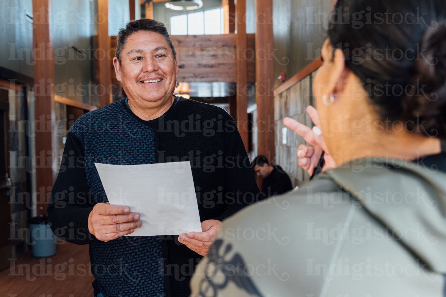 Indigenous natives discussing health care