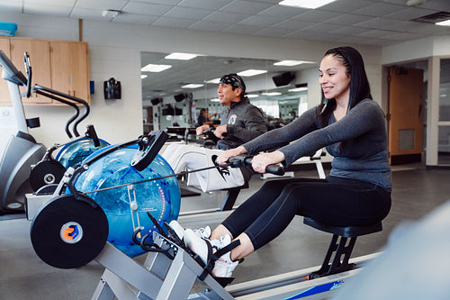 Indigenous Peoples working out