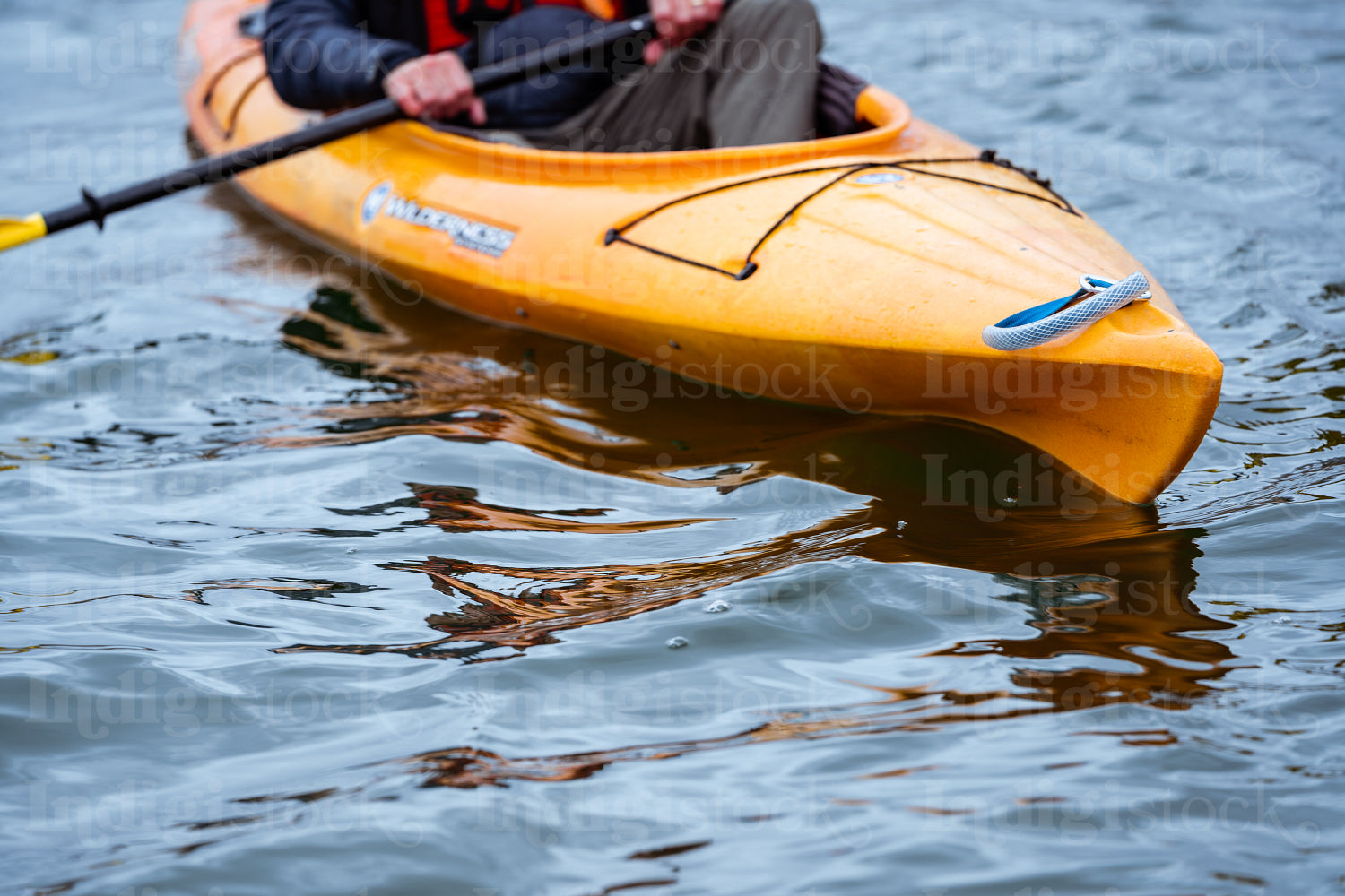 Indigenous family going kayaking 